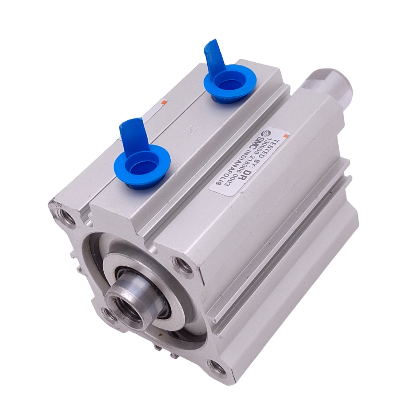 Used SMC NCQ2WA40-25D Compact Cylinder, ø40mm Bore, 25mm Stroke, Rc 1/8in, 1.0MPa