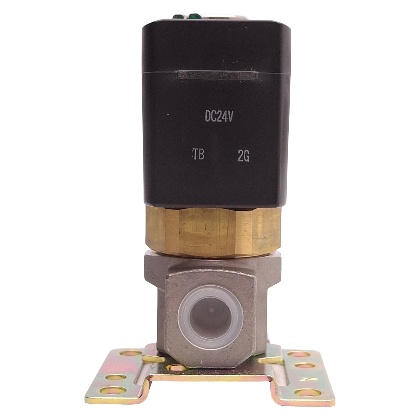 New CKD FWB41-X0528 Solenoid Valve 2-Way, NC, Rc1/4 Port, 0-220psi, 24VDC Coil