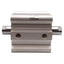Used SMC CDQ2WA100-50DZ Compact Double Rod Cylinder, ø100mm Bore, 50mm Stroke, Rc3/8