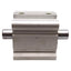 Used SMC CDQ2WA100-50DZ Compact Double Rod Cylinder, ø100mm Bore, 50mm Stroke, Rc3/8