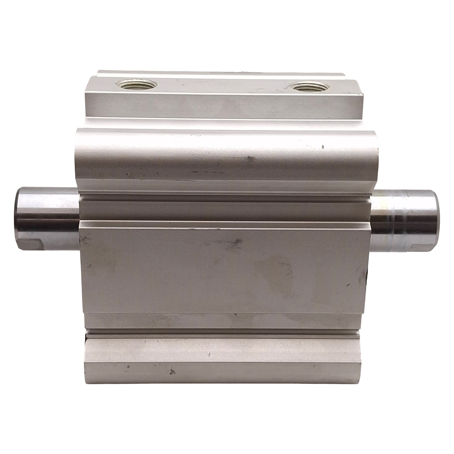 Used SMC CDQ2WA100-50DZ Compact Double Rod Cylinder, ø100mm Bore, 50mm Stroke, Rc3/8