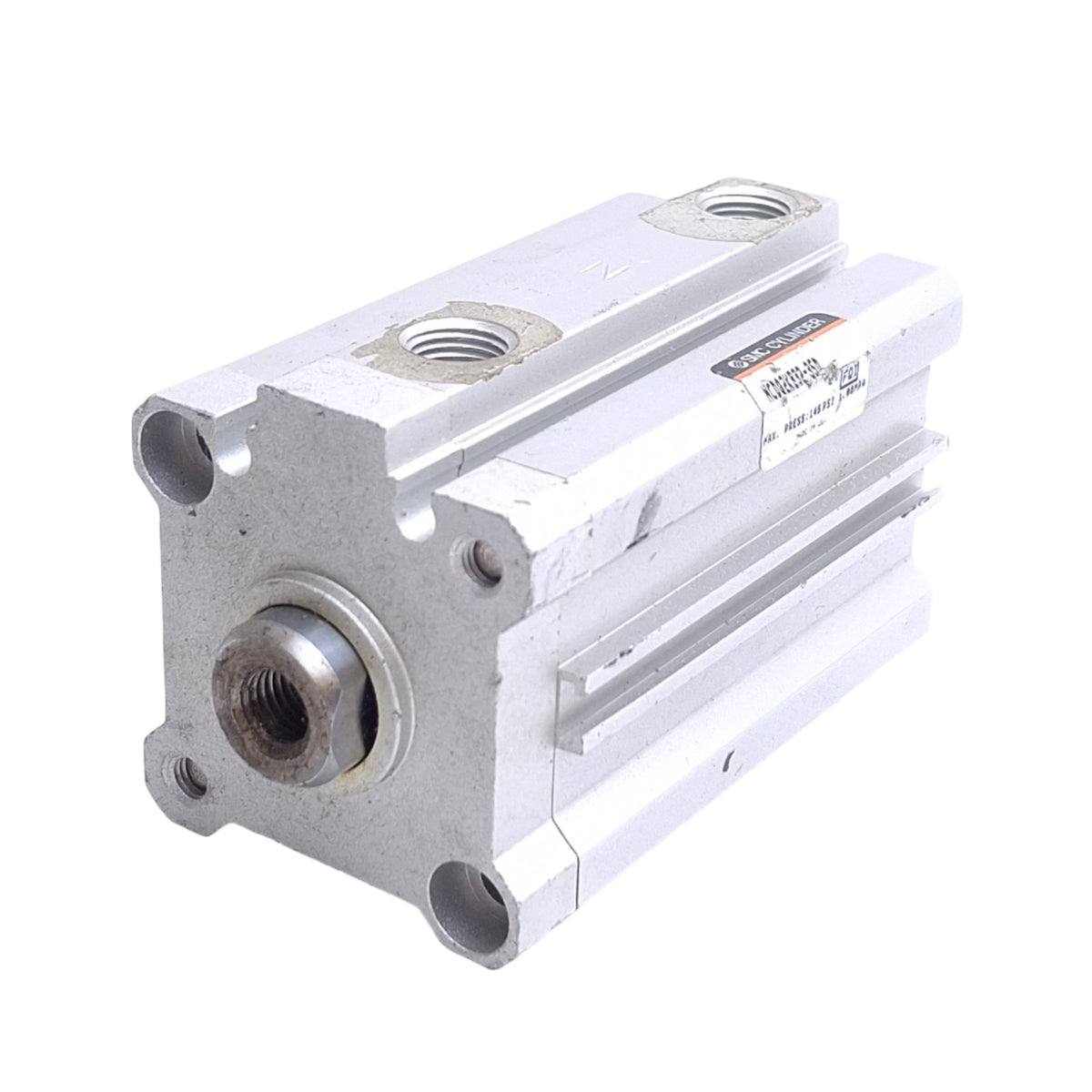 Used SMC NCDQ2KB32-35D Pneumatic Cylinder, Non Rotating, 32mm Bore, 35mm Stroke