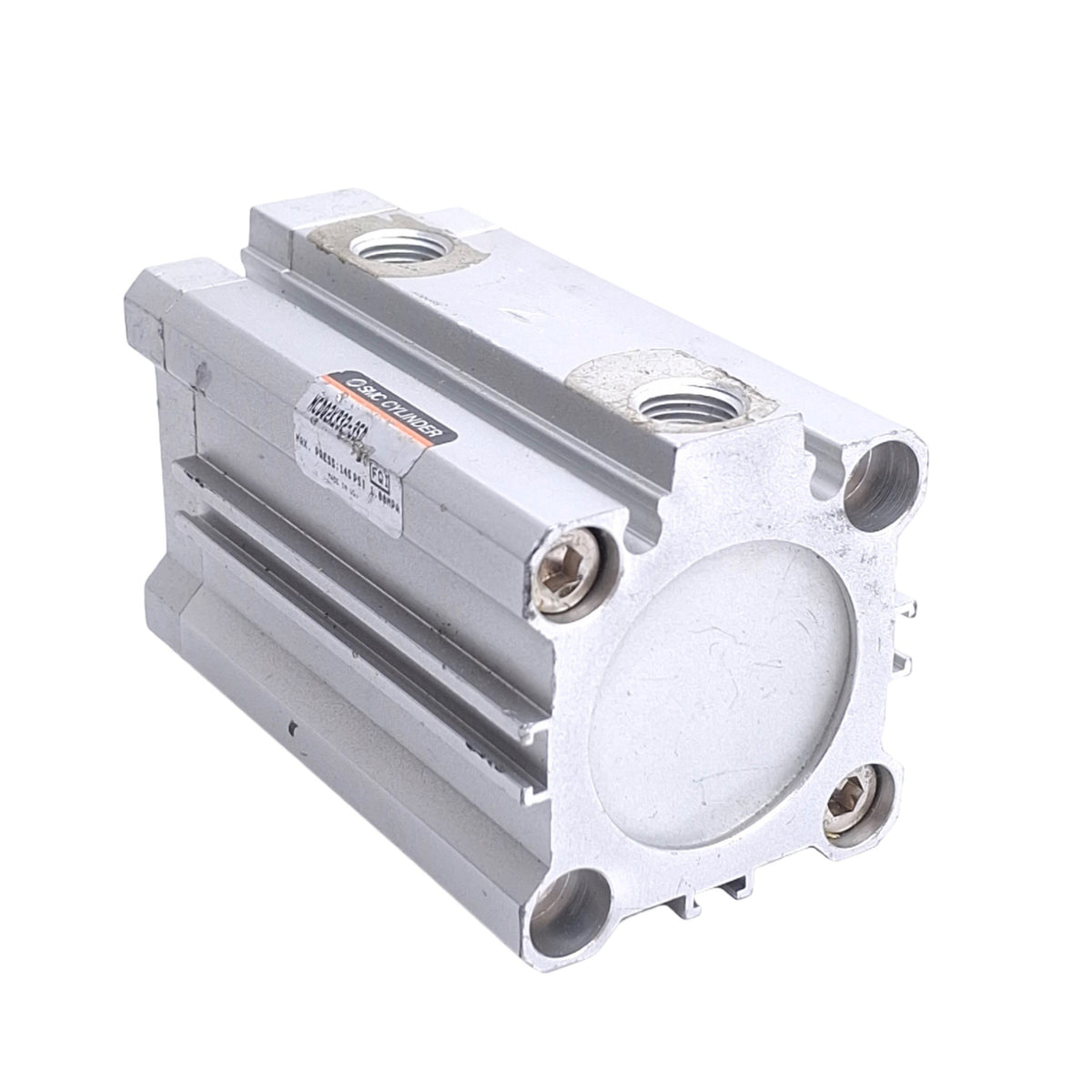 Used SMC NCDQ2KB32-35D Pneumatic Cylinder, Non Rotating, 32mm Bore, 35mm Stroke