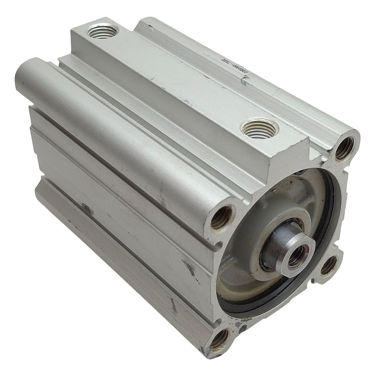 Used SMC CDQ2A63-75DZ Compact Cylinder, ø63mm Bore, 75mm Stroke, Rc1/4, 1.0MPa