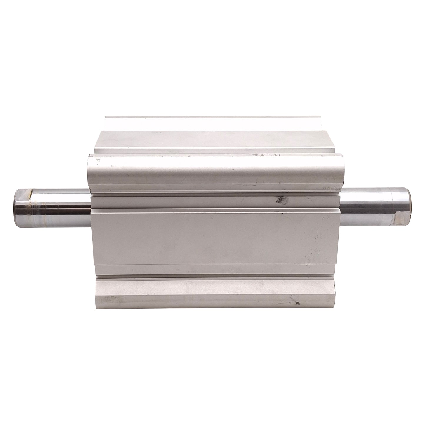 Used SMC CDQ2WA100-100DZ Compact Double Rod Cylinder ø100mm Bore, 100mm Stroke, Rc3/8