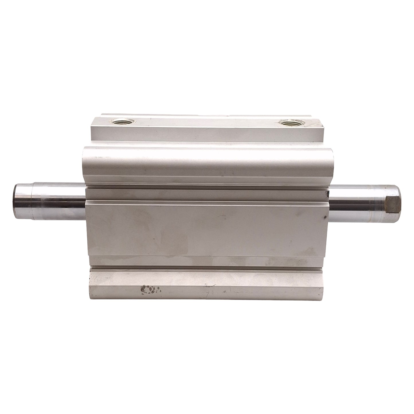 Used SMC CDQ2WA100-100DZ Compact Double Rod Cylinder ø100mm Bore, 100mm Stroke, Rc3/8
