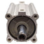 Used SMC CDQ2WA100-100DZ Compact Double Rod Cylinder ø100mm Bore, 100mm Stroke, Rc3/8