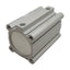Used SMC CDQ2KA63-75DZ Compact Cylinder, ø63mm Bore, 75mm Stroke, Rc1/4, 1.0MPa