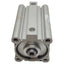 Used SMC CDQ2KA63-75DZ Compact Cylinder, ø63mm Bore, 75mm Stroke, Rc1/4, 1.0MPa