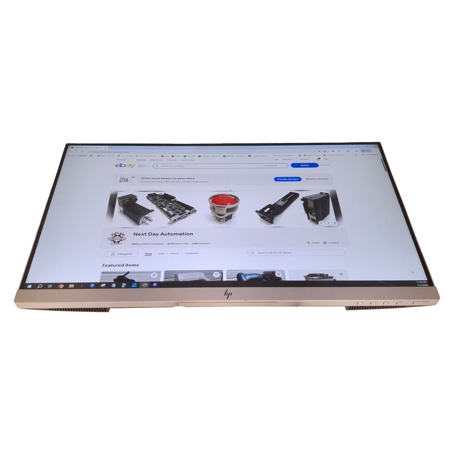 Used HP HSTND-9561-F E223 EliteDisplay Monitor 21.5in, 100-240VAC, 1920x1080, HDMI