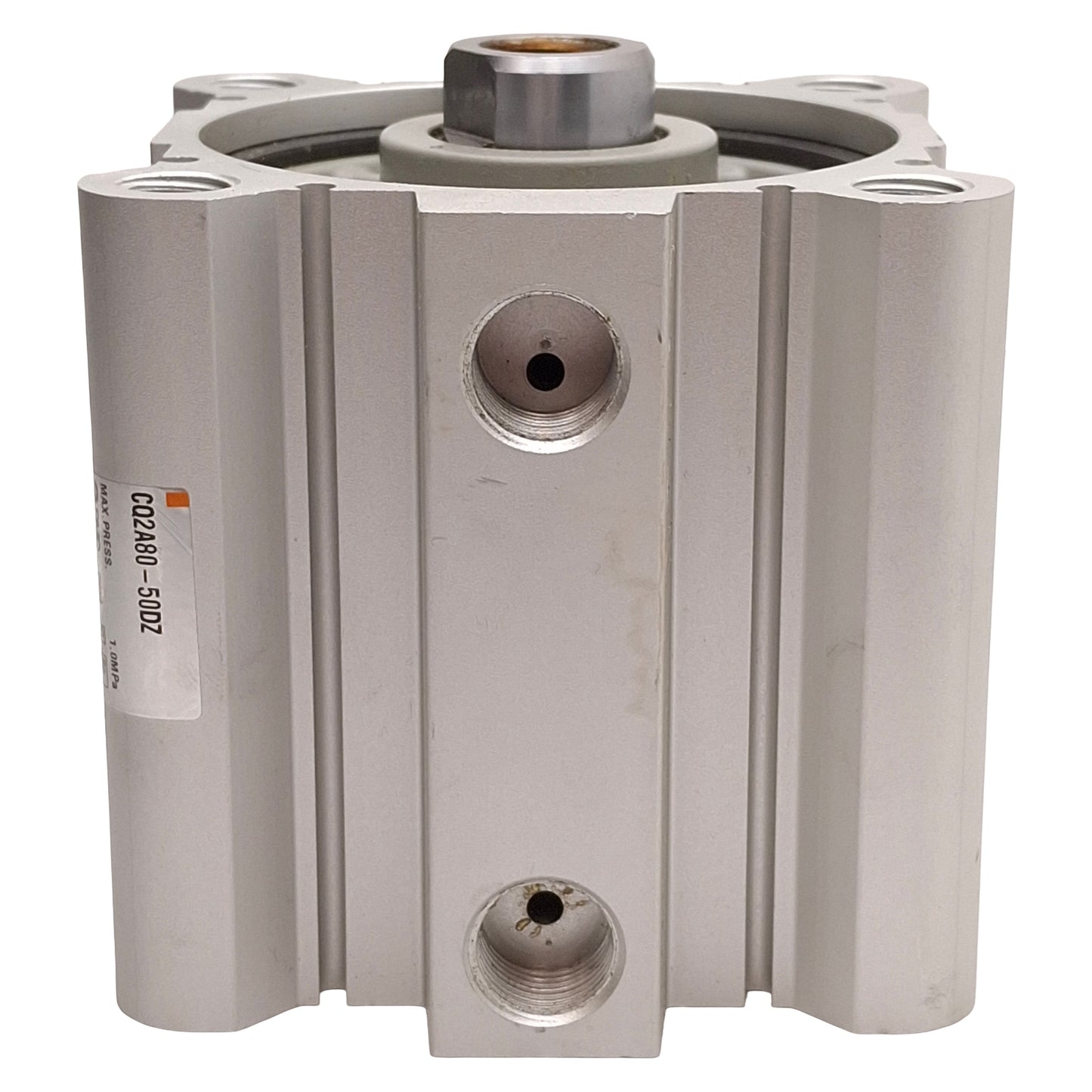 Used SMC CQ2A80-50DCZ Compact Cylinder, ø80mm Bore, 50mm Stroke, 1.0MPa, Rc3/8 Ports
