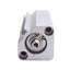 Used SMC CDQB20-50D Pneumatic Cylinder, ø20mm Bore, 50mm Stroke, M5 x 0.8 Ports
