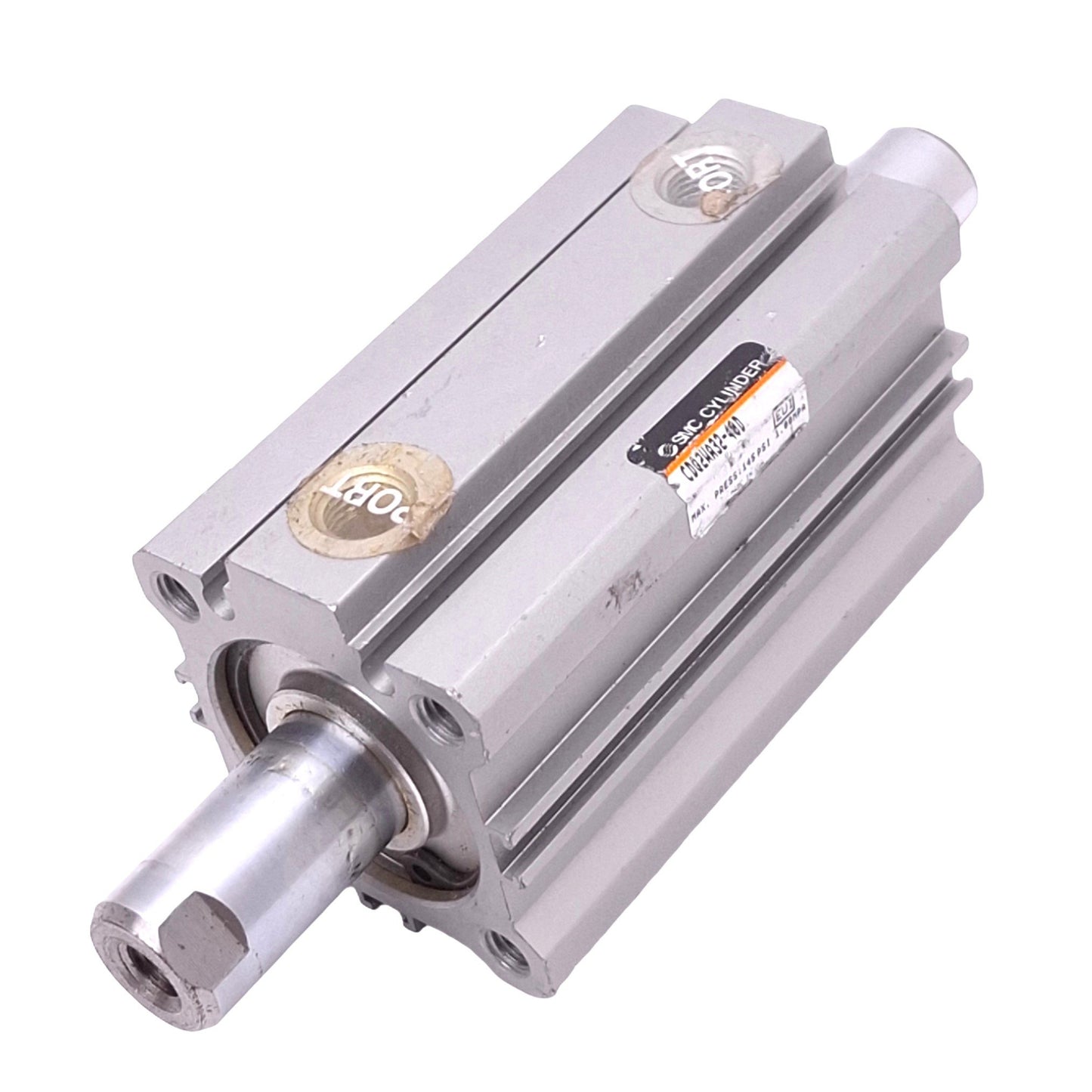 Used SMC CDQ2WA32-40D Compact Cylinder, ø32mm Bore, 40mm Stroke, Rc 1/8in, 1.0MPa