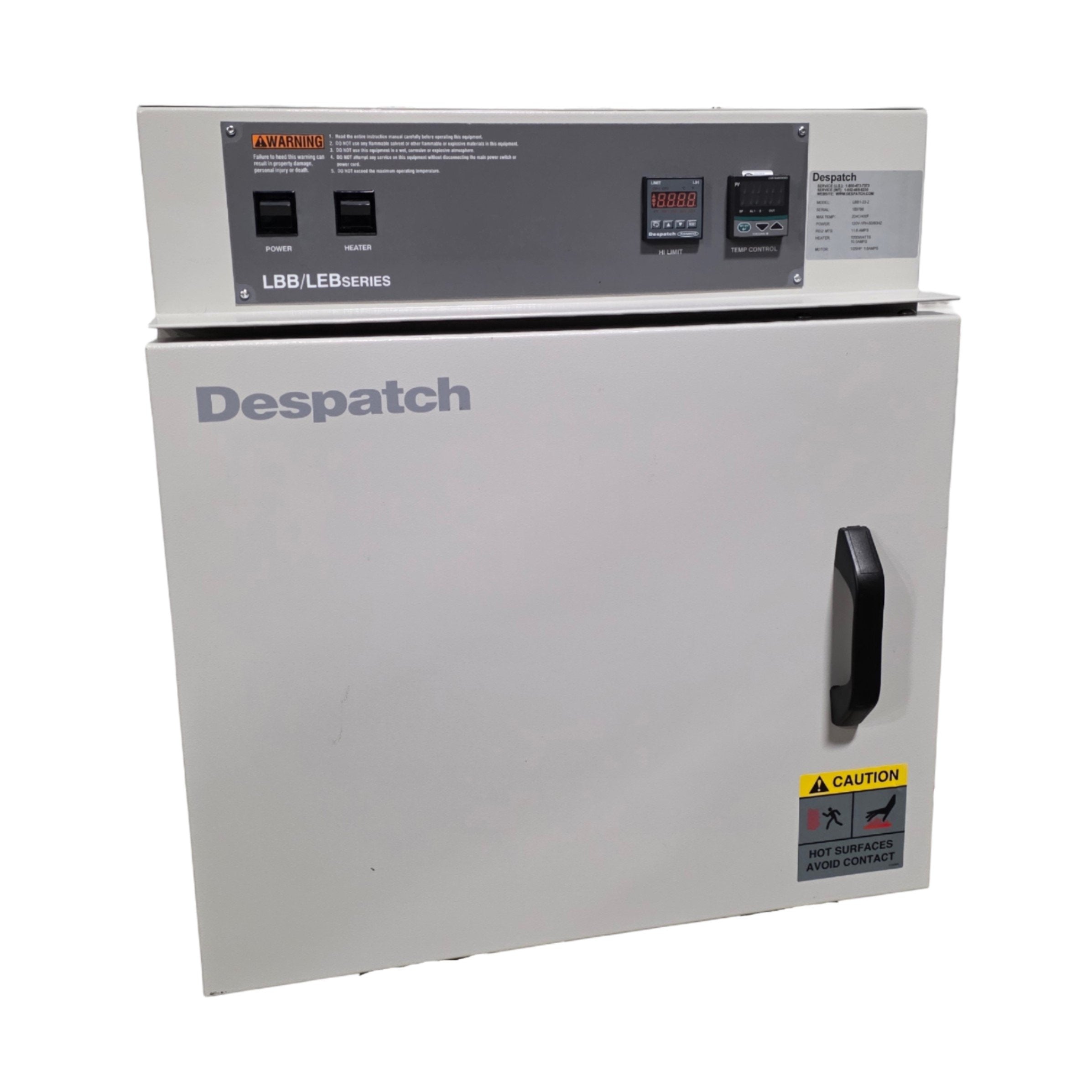 Despatch LBB1-23-2 Forced Convection Benchtop Oven 2.3CuFt, 35-204°C ...