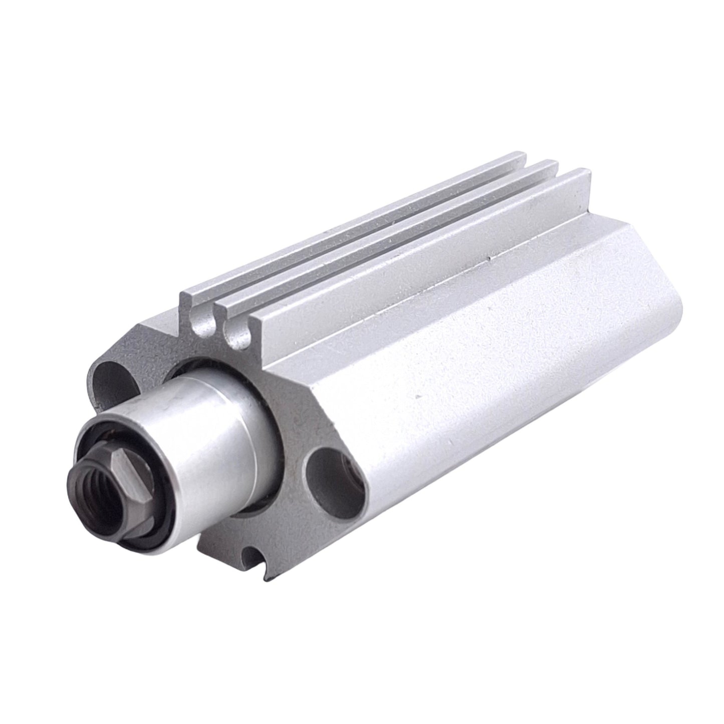 Used SMC MKB20-10RZ Swing Clamp Cylinder, 20mm Bore, 10mm Stroke Clockwise, 1.0MPa