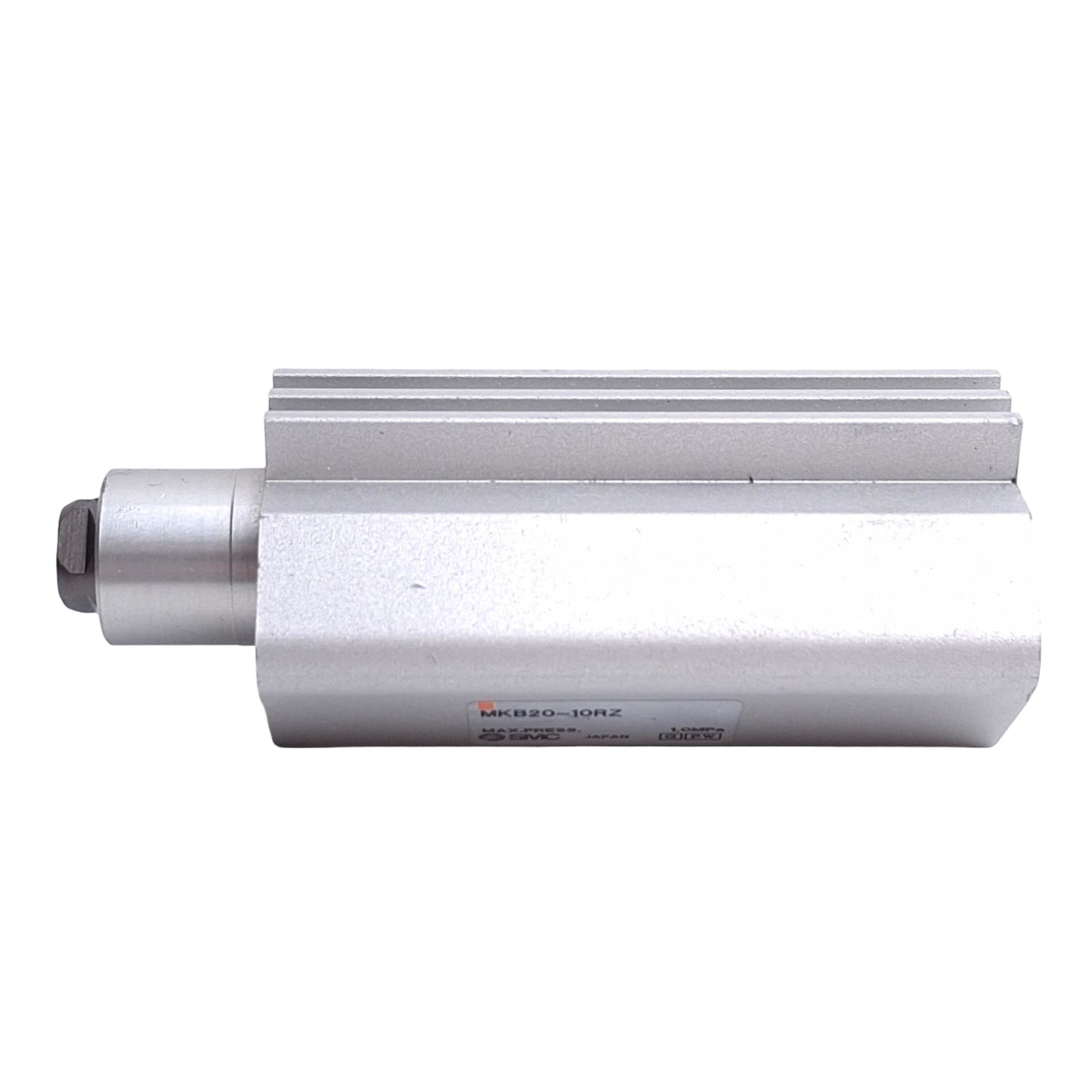 Used SMC MKB20-10RZ Swing Clamp Cylinder, 20mm Bore, 10mm Stroke Clockwise, 1.0MPa