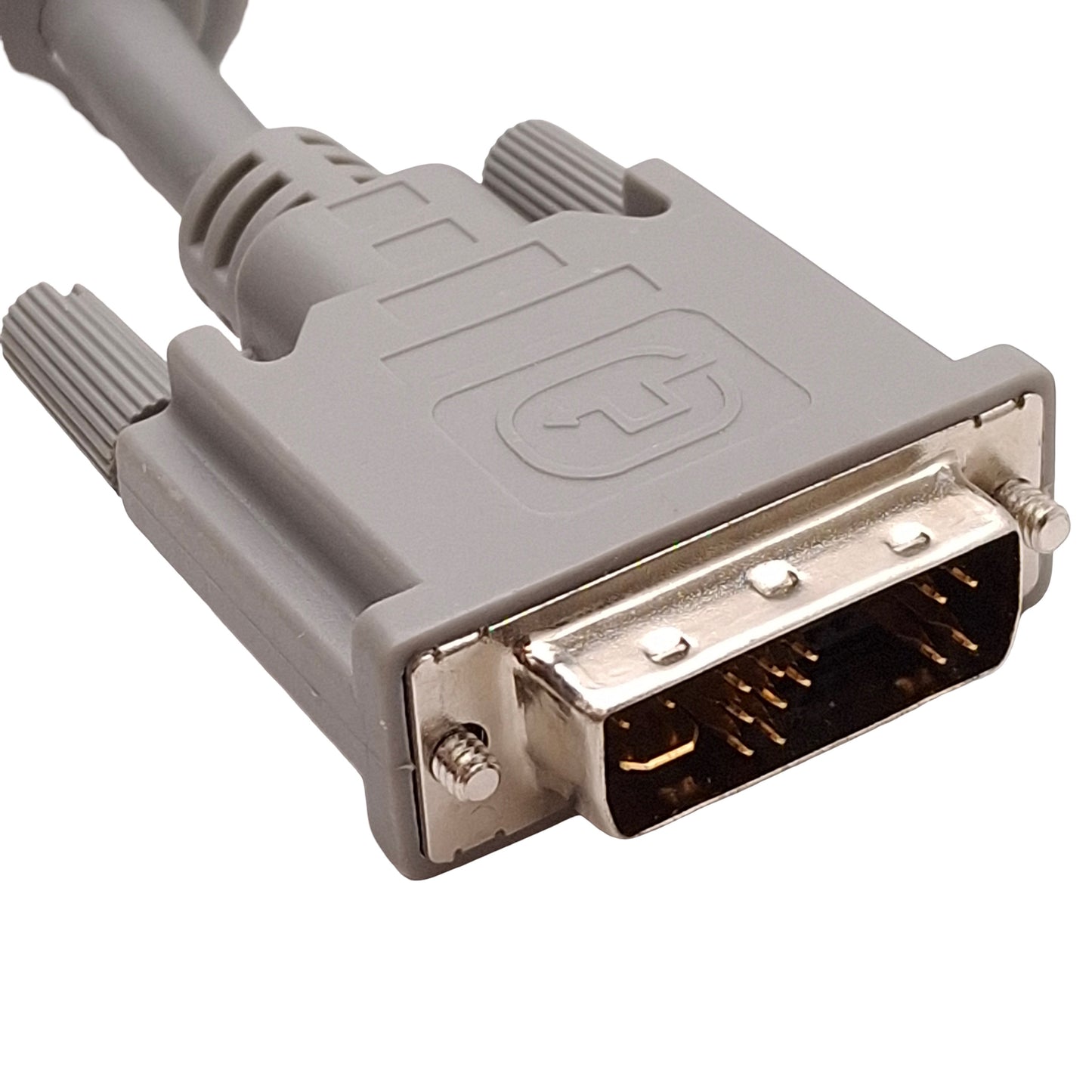 New L-Com CTLDVI-HD-MM-10 Cable Assembly, DVI-A Male to D-Sub HD15 Male, 10ft Long