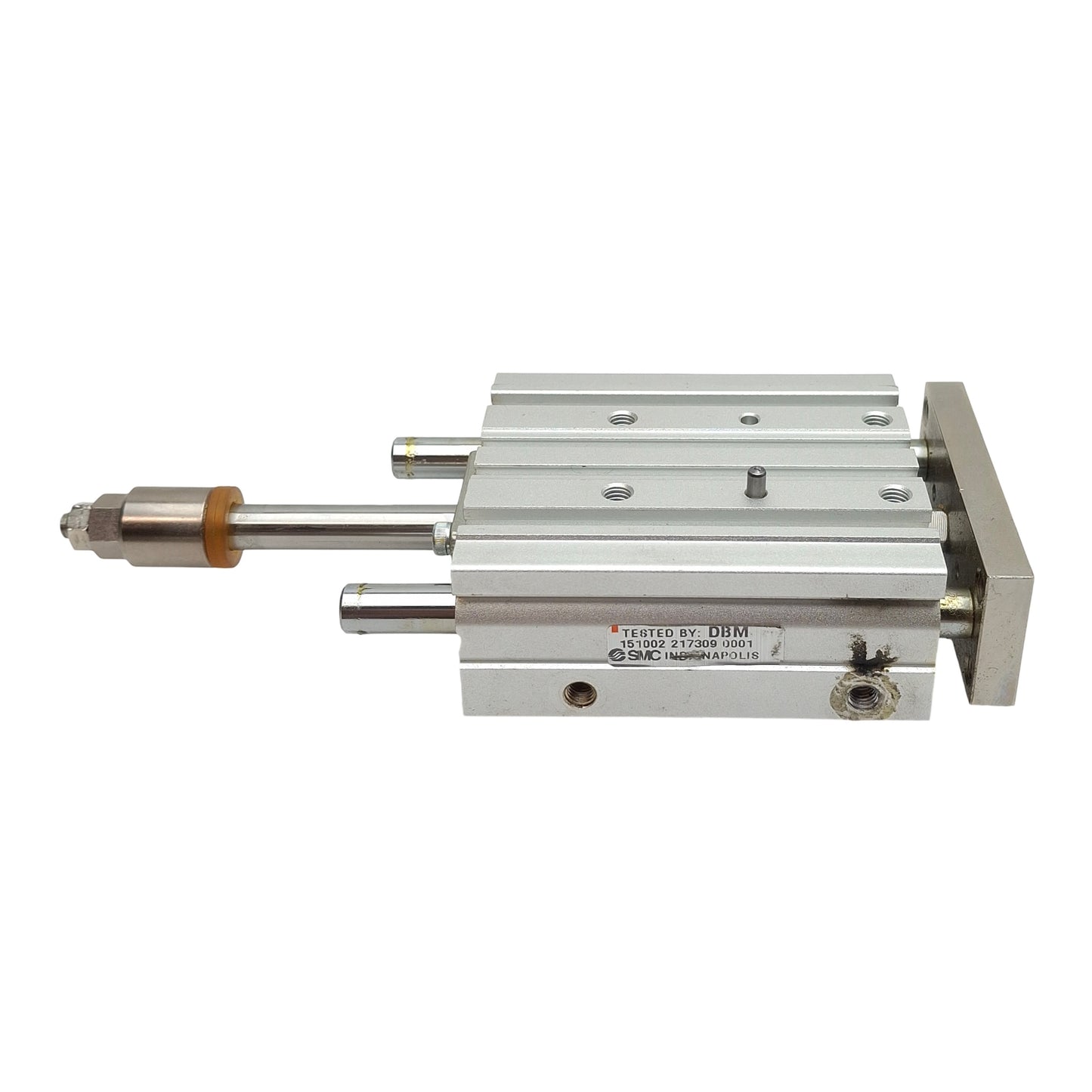 Used SMC MGPL16-40AZ-XC8 Guided Cylinder, ø16mm, 40mm Stroke, M5 x 0.8, 1.0MPa