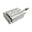 Used SMC MGPL16-40AZ-XC8 Guided Cylinder, ø16mm, 40mm Stroke, M5 x 0.8, 1.0MPa