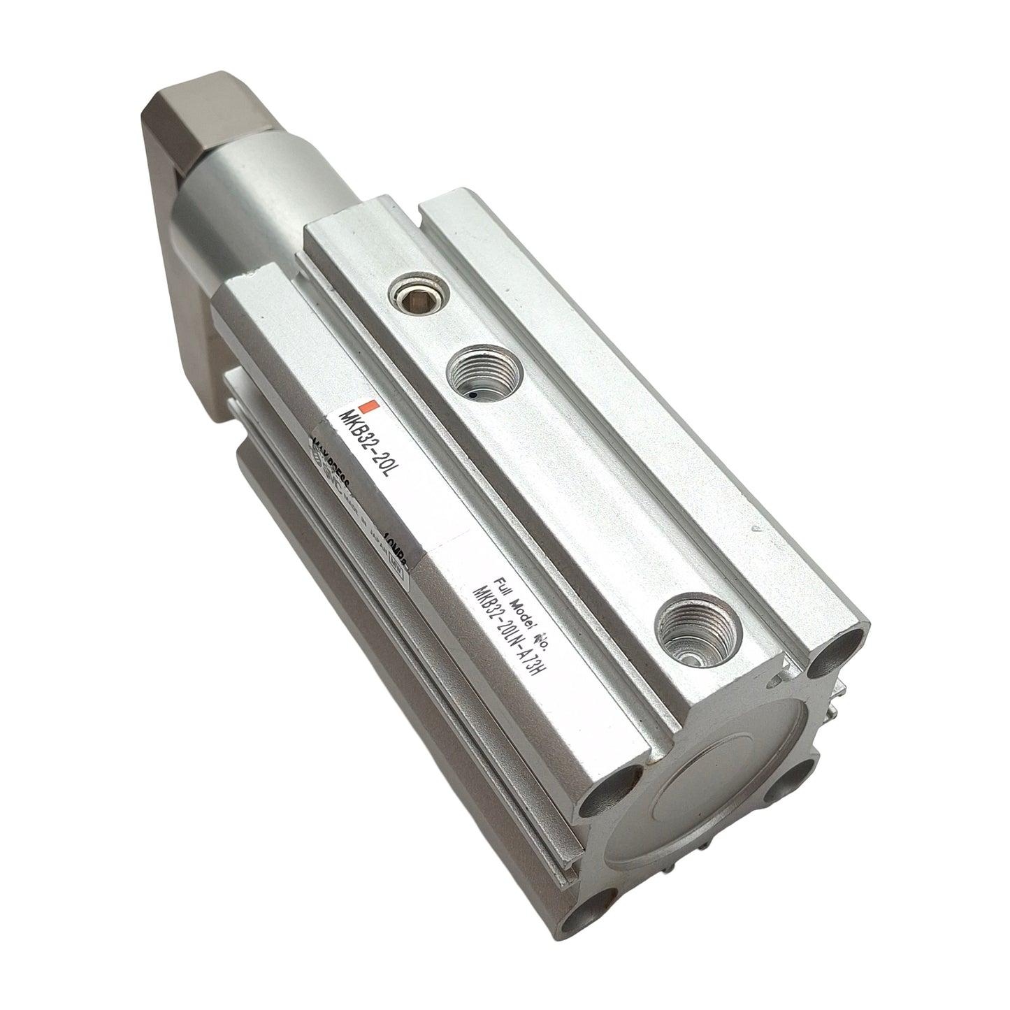 Used SMC MKB32-20LN-A73H Rotary Clamp Cylinder, ø32mm Bore, 20mm Stroke, Rc1/8, 1MPa