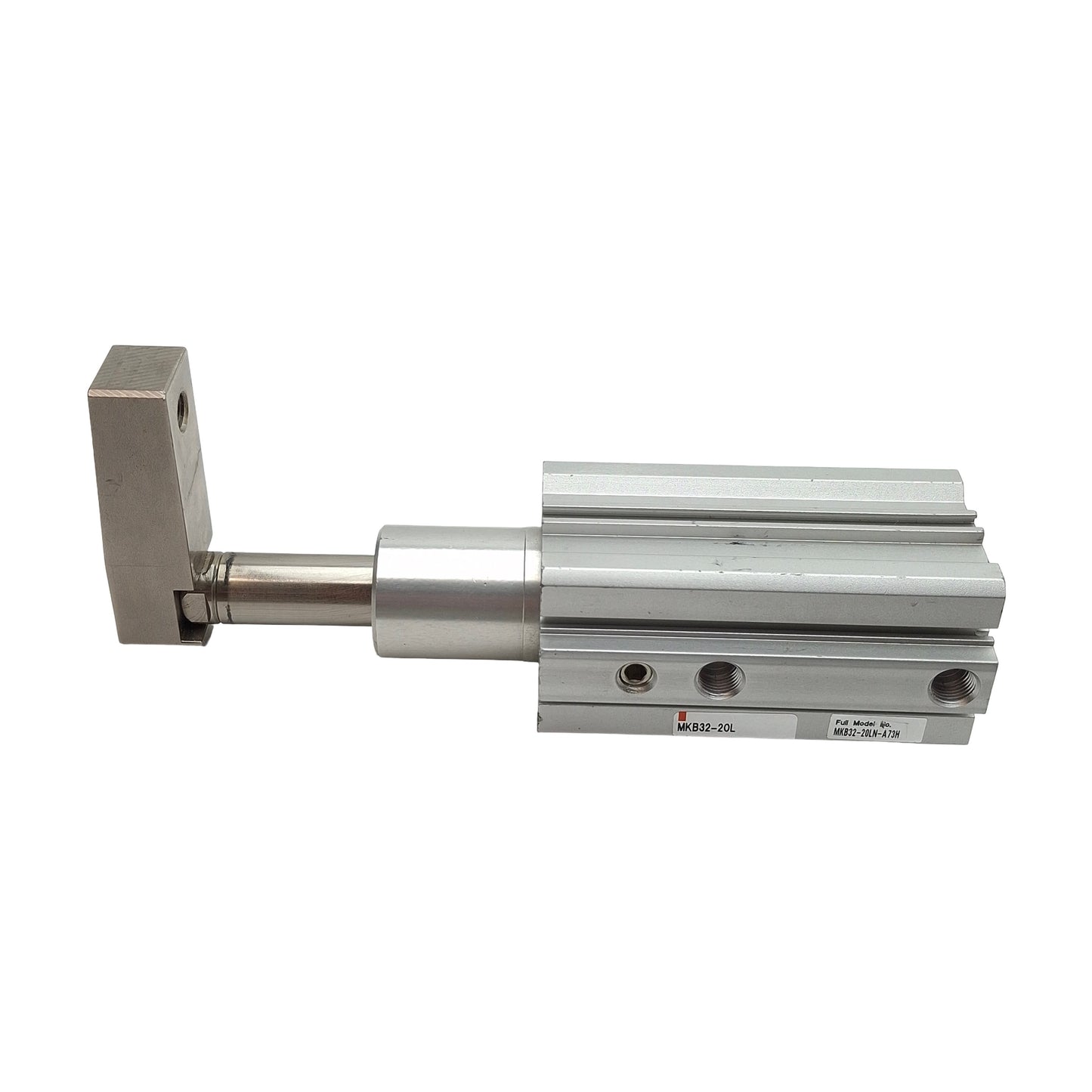 Used SMC MKB32-20LN-A73H Rotary Clamp Cylinder, ø32mm Bore, 20mm Stroke, Rc1/8, 1MPa