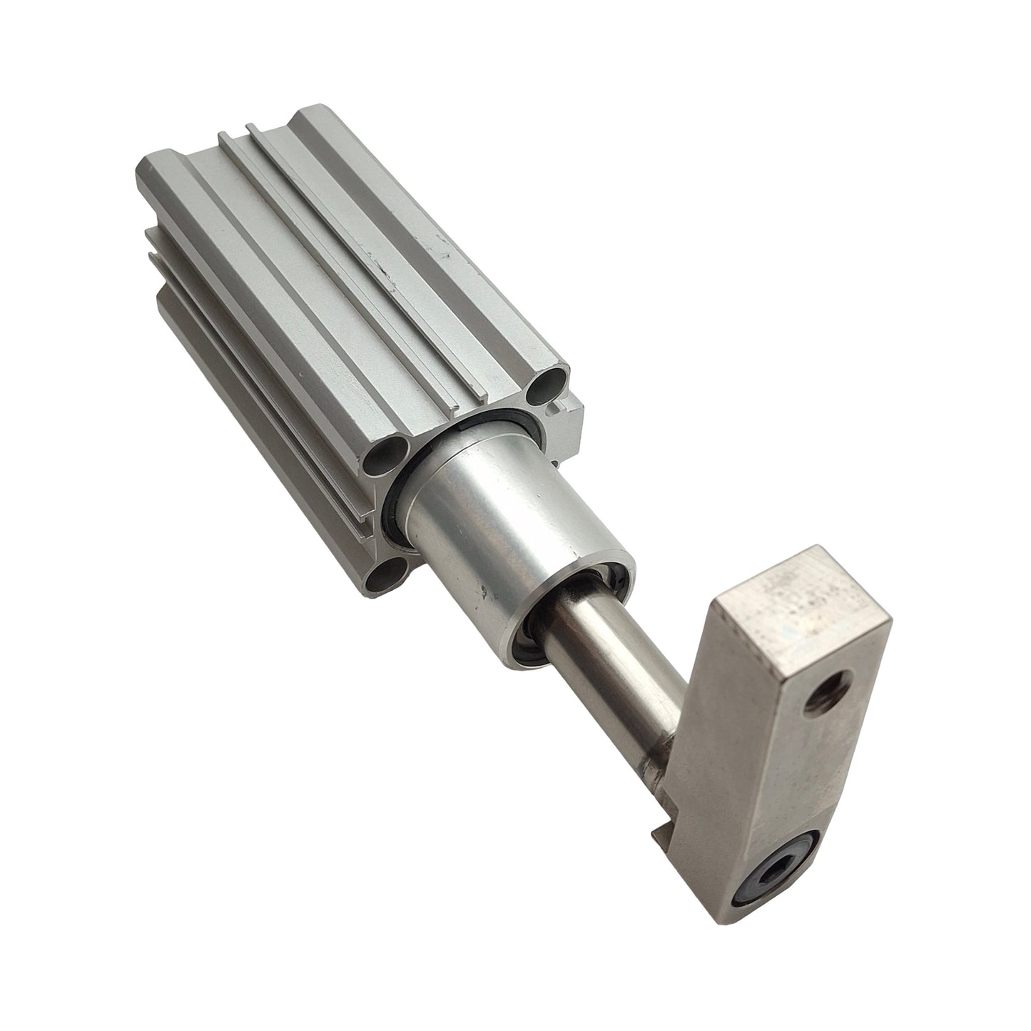 Used SMC MKB32-20LN-A73H Rotary Clamp Cylinder, ø32mm Bore, 20mm Stroke, Rc1/8, 1MPa