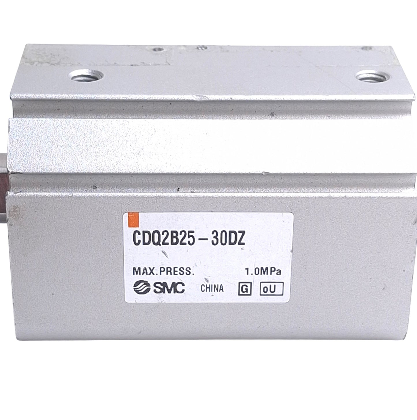 Used SMC CDQ2B25-30DZ Pneumatic Cylinder, ø25mm Bore, 30mm Stroke, M5 x 0.8 Ports