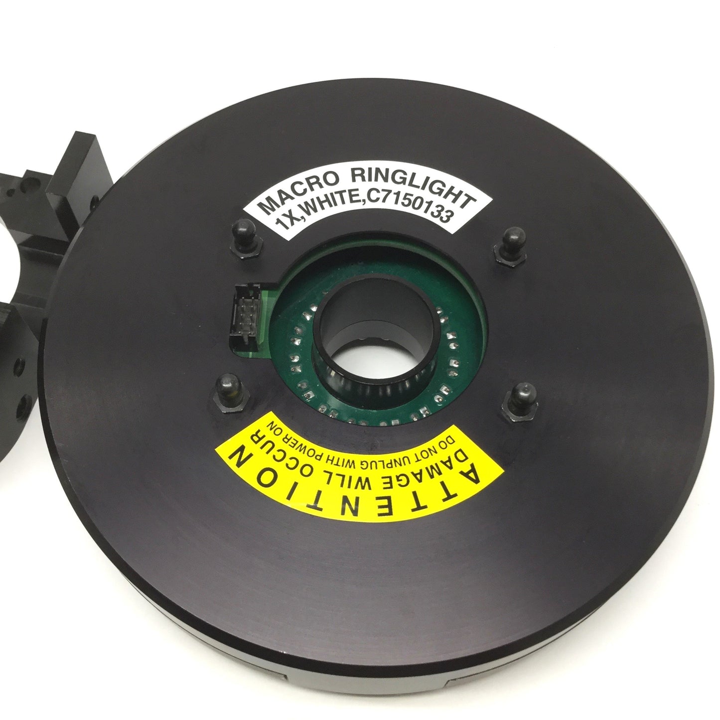 For parts or not working Micro-Vu C7150133 Vertex CMM Macro Ringlight, 1X White, 27°-75° *For Parts*