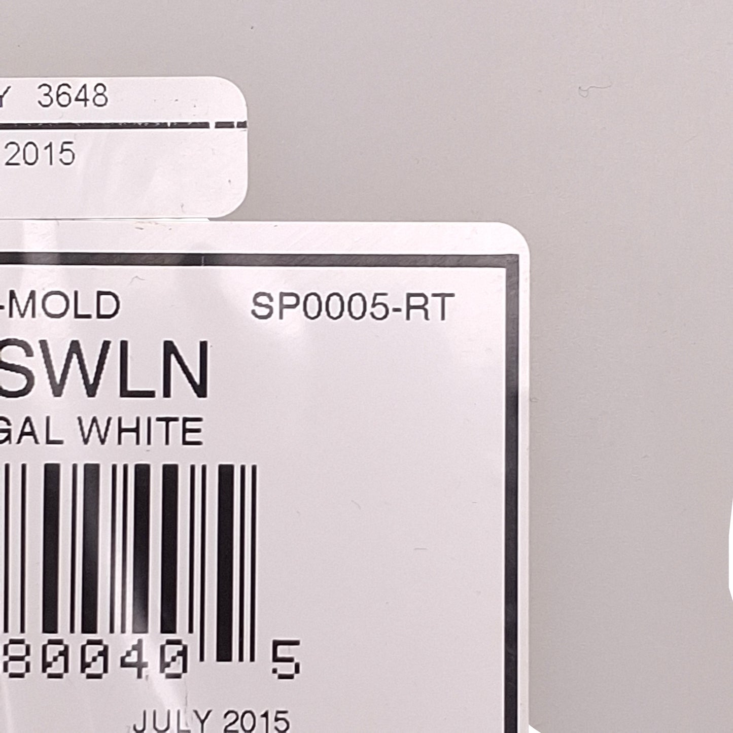 Used Ace Roto-Mold SP0005-RT Rectangle Tank-Flat Bottom 5gal Capacity, ø5" Lid