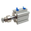 New – Open box SMC CDQ2A50-20DZ-XC8 Compact Cylinder, ø50mm Bore, 20mm Stroke, Rc1/8, 1.0MPa