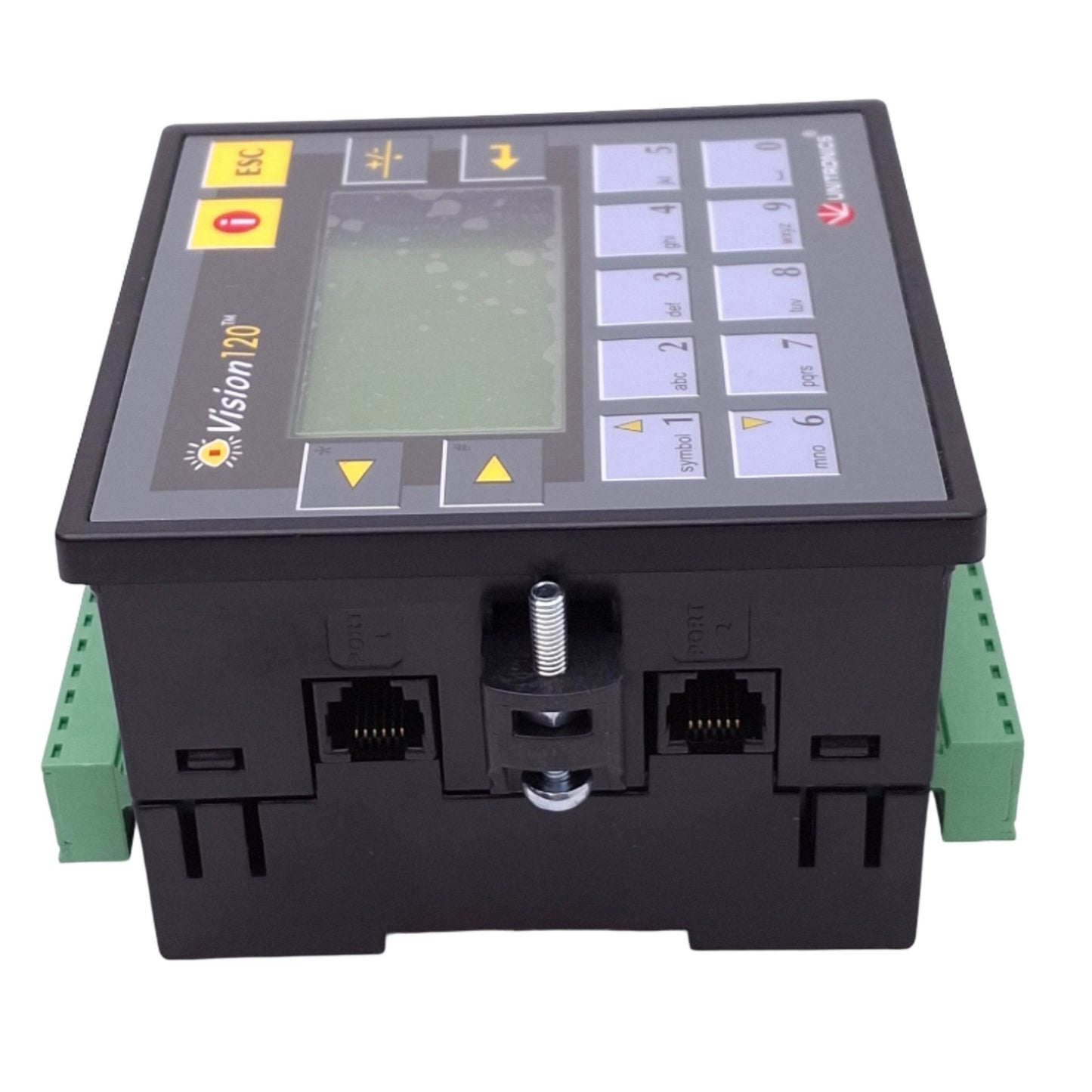 Used Unitronics V120-22-R1 Vision120 PLC HMI, 10DI PNP/NPN, 6 Relay Out, 12/24VDC