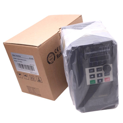 New ATO EM15-SP1S1-d75 Solar Inverter VFD, 1/3ph 0-220VAC 4A 0-300Hz, 0.75kW Max