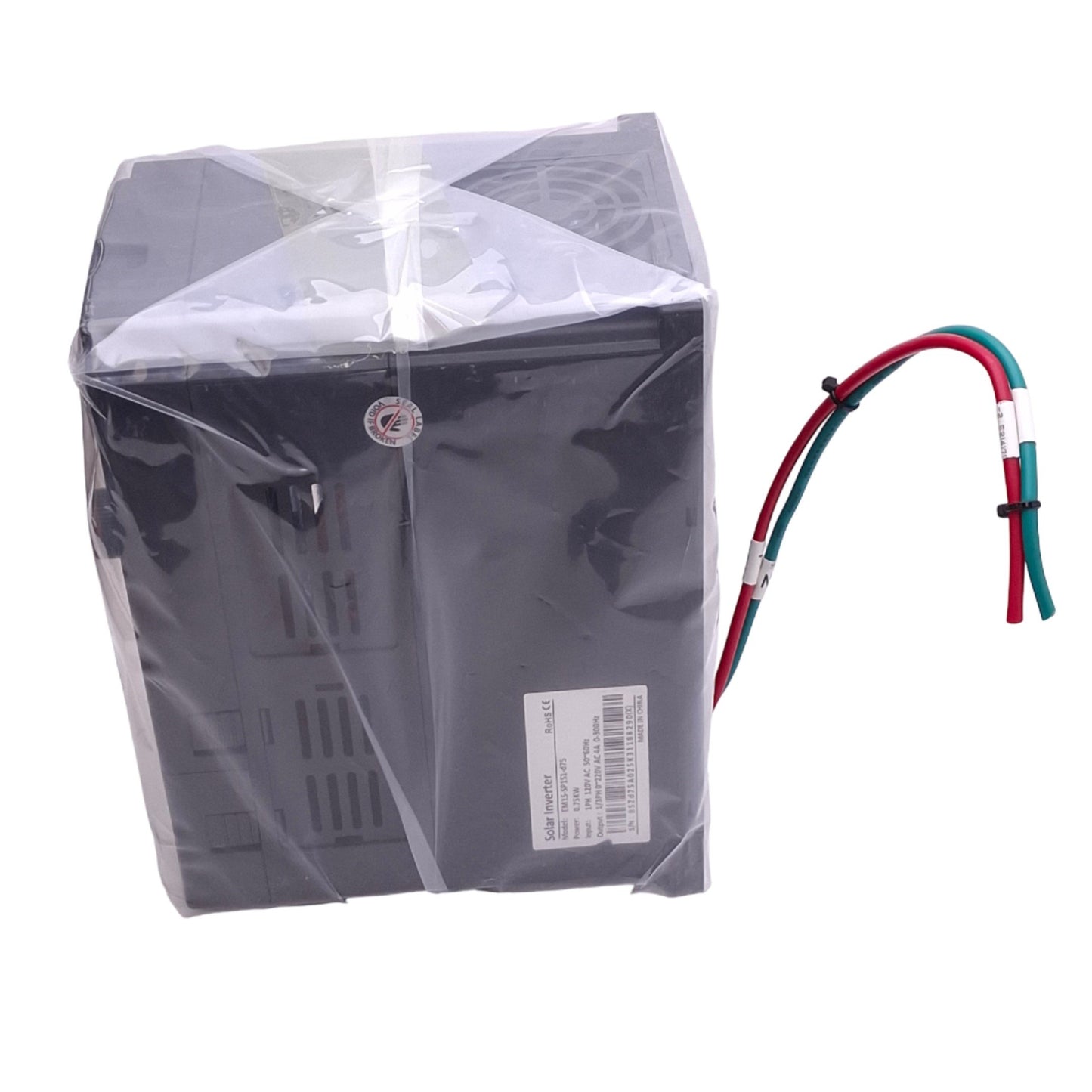 New ATO EM15-SP1S1-d75 Solar Inverter VFD, 1/3ph 0-220VAC 4A 0-300Hz, 0.75kW Max