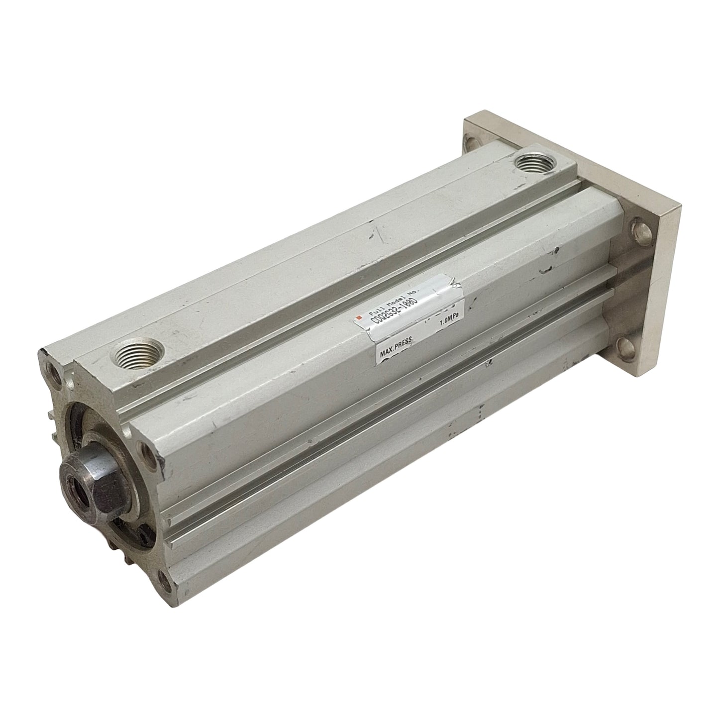Used SMC CDQ2G32-100D Compact Cylinder, ø32mm Bore, 100mm Stroke, Rc1/8, 1.0MPa