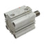 Used SMC CDQ2B32-20DM Compact Cylinder, ø32mm Bore, 20mm Stroke, Rc1/8, 1.0MPa