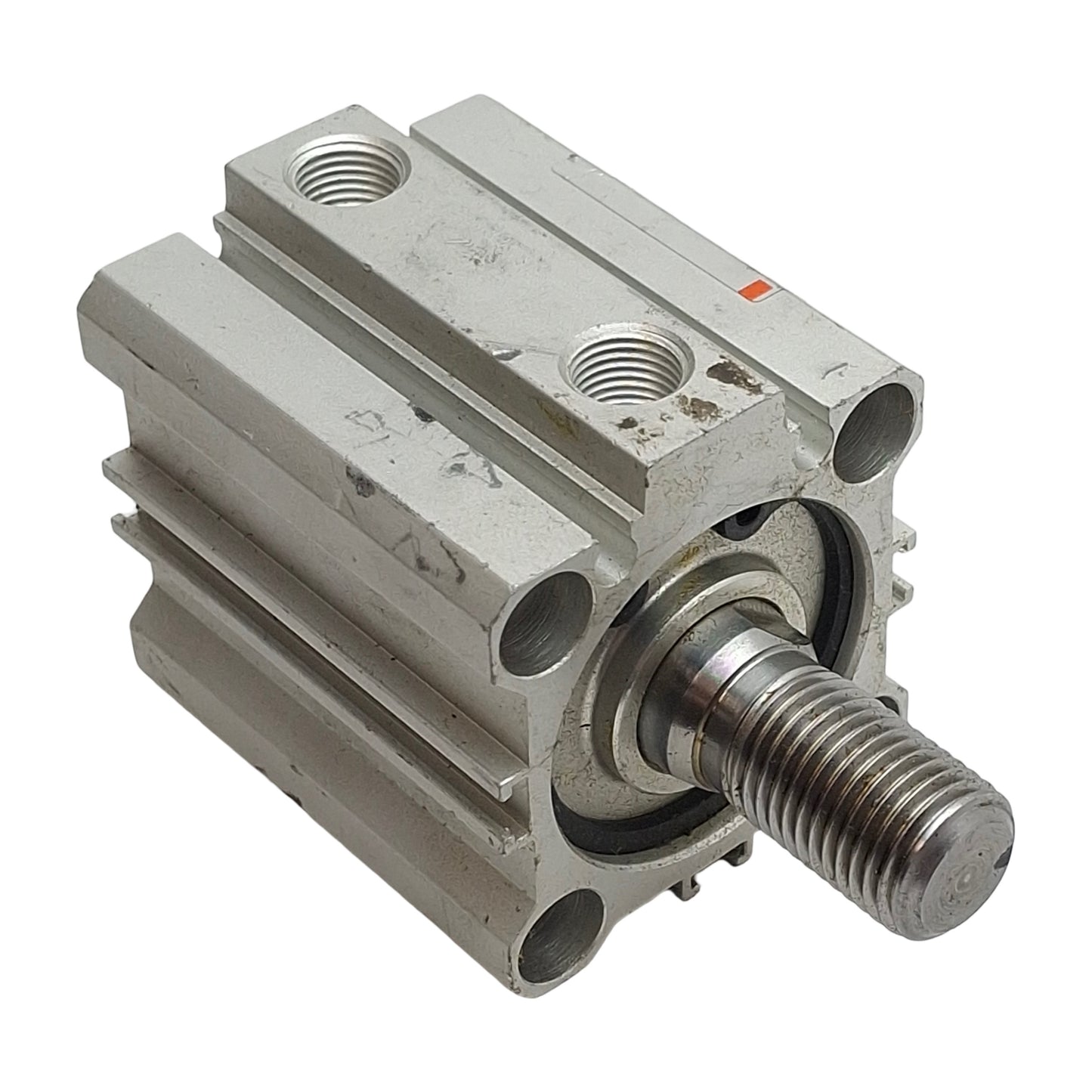 Used SMC CDQ2B32-20DM Compact Cylinder, ø32mm Bore, 20mm Stroke, Rc1/8, 1.0MPa