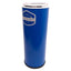 Used Dilvac MS77 Blue Enameled Steel Container 1.1L, ø106x275mm Out, ø75x235mm In
