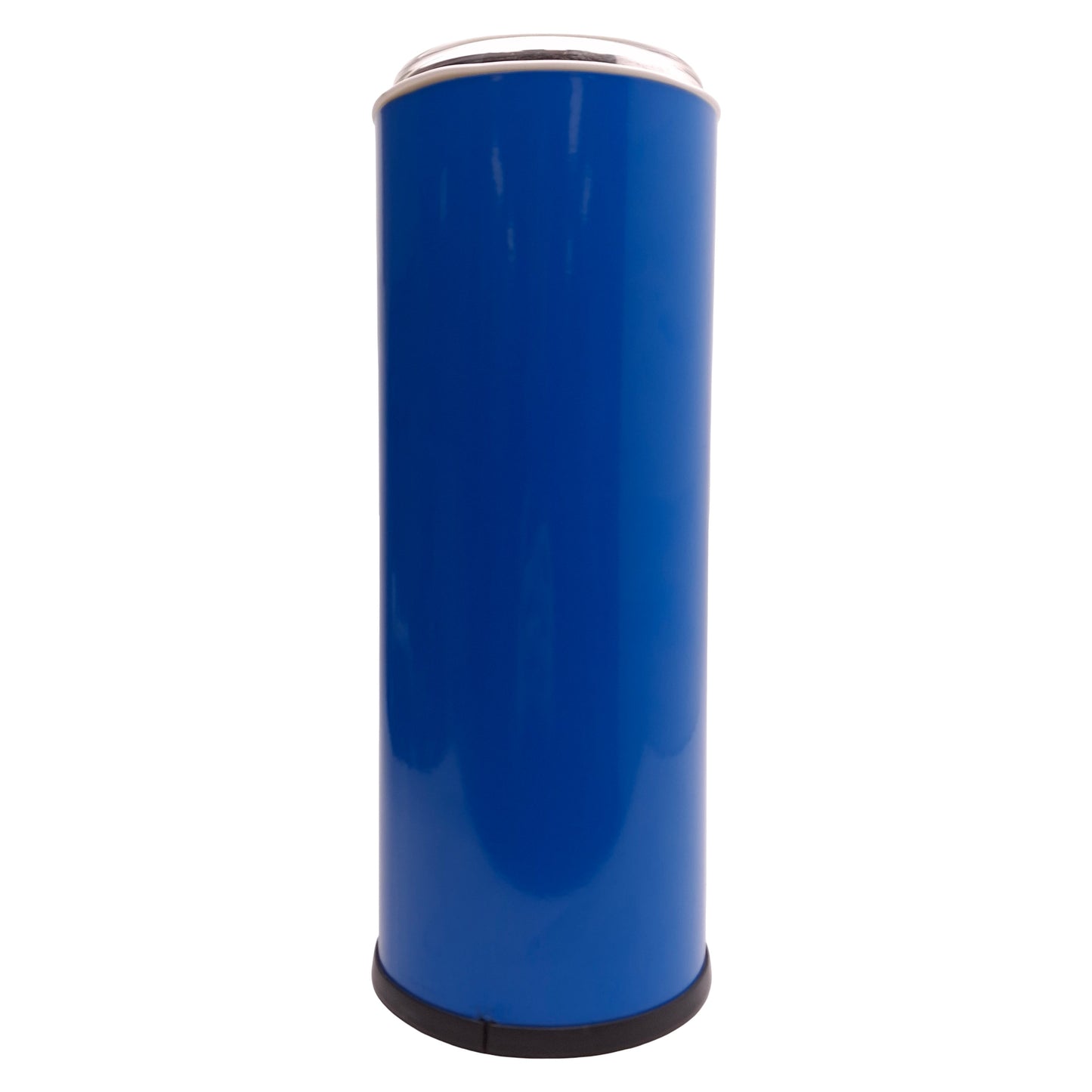 Used Dilvac MS77 Blue Enameled Steel Container 1.1L, ø106x275mm Out, ø75x235mm In