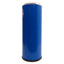 Used Dilvac MS77 Blue Enameled Steel Container 1.1L, ø106x275mm Out, ø75x235mm In