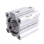 Used SMC CDQ2A32-20D Pneumatic Cylinder, ø32mm Bore, 20mm Stroke, Rc 1/8 Ports