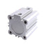 Used SMC CDQ2A32-20D Pneumatic Cylinder, ø32mm Bore, 20mm Stroke, Rc 1/8 Ports