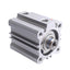 Used SMC CDQ2A32-20D Pneumatic Cylinder, ø32mm Bore, 20mm Stroke, Rc 1/8 Ports