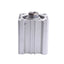 Used SMC CDQ2A32-20D Pneumatic Cylinder, ø32mm Bore, 20mm Stroke, Rc 1/8 Ports