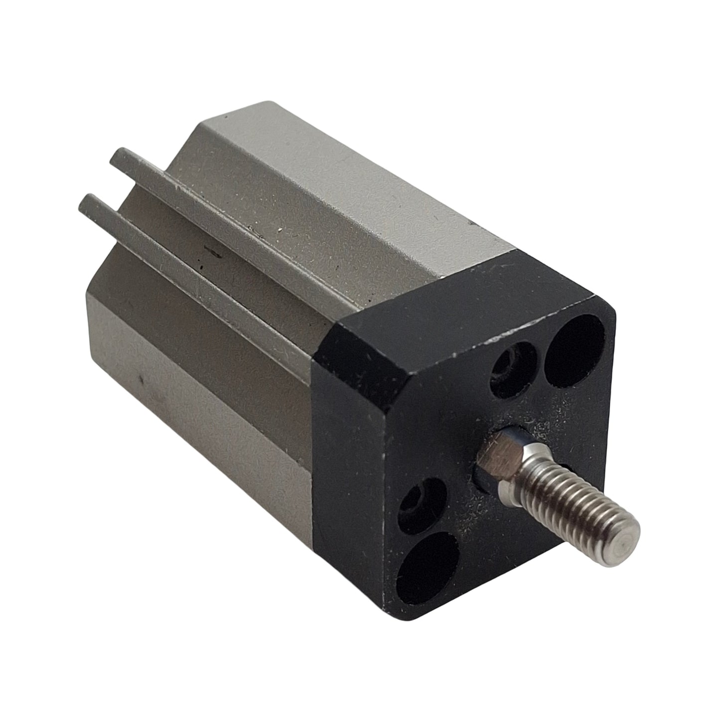 Used SMC 10-CDQ2B12-10DCM Compact Cylinder, ø12mm Bore, 10mm Stroke, M5 x 0.8, 1.0MPa