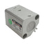 Used SMC 10-CDQ2B20-10DM-F7PLS Compact Cylinder, ø20mm Bore, 10mm Stroke, M5, 1.0MPa