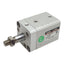 Used SMC 10-CDQ2B20-10DM-F7PLS Compact Cylinder, ø20mm Bore, 10mm Stroke, M5, 1.0MPa