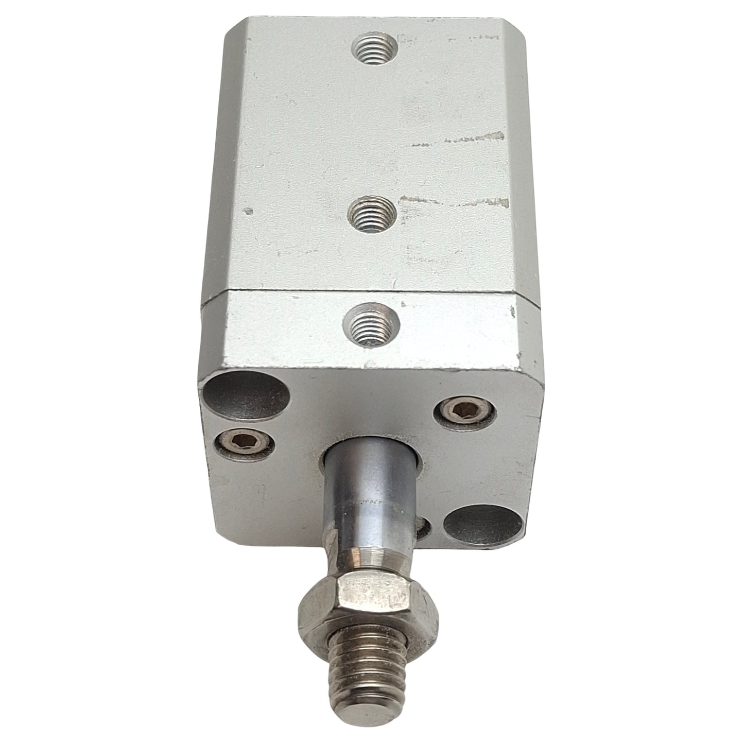 Used SMC 10-CDQ2B20-10DM-F7PLS Compact Cylinder, ø20mm Bore, 10mm Stroke, M5, 1.0MPa