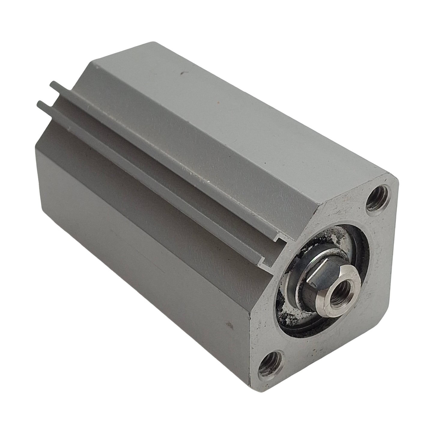 Used SMC NCDQ2A25-50DC Compact Cylinder, ø25mm Bore, 50mm Stroke, M5 x 0.8, 1.0MPa