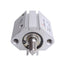 Used SMC CDQ2A20-15DMZ Pneumatic Cylinder ø20mm Bore, 15mm Stroke, M5 x 0.8 Ports