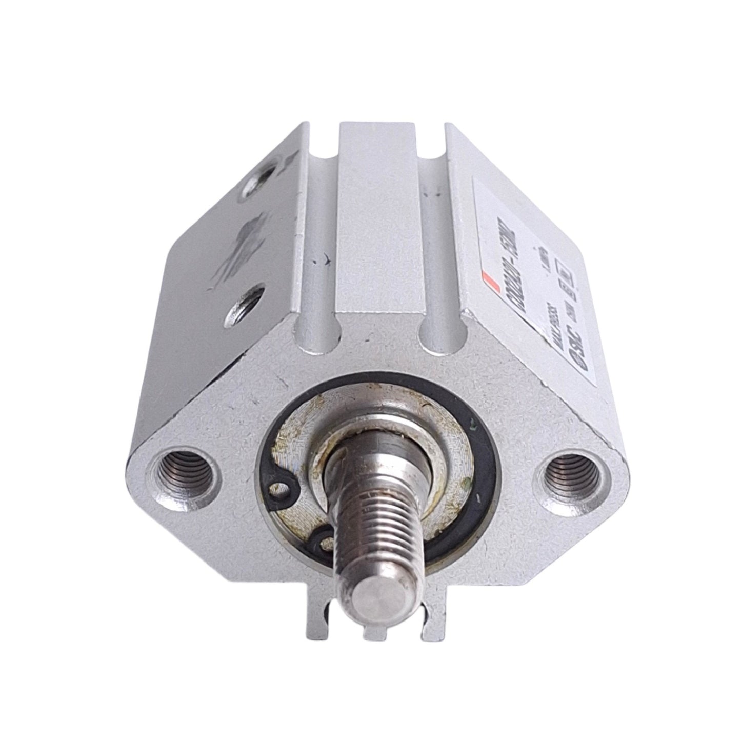 Used SMC CDQ2A20-15DMZ Pneumatic Cylinder ø20mm Bore, 15mm Stroke, M5 x 0.8 Ports